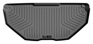 Rivian R1T Cargo Floor Liner - Husky Liners - WeatherBeater - Black - `22-`23